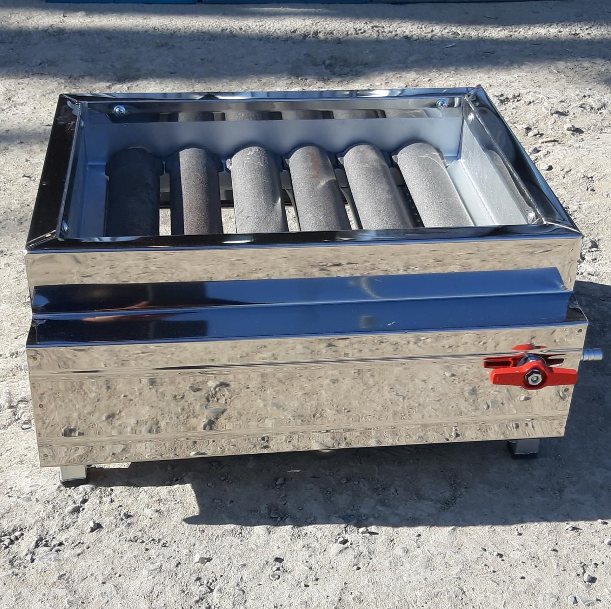 کبابپزگازی استیل ۴۰×۳۰ منقل گازی|اجاق گاز و لوازم برقی پخت‌وپز|مشهد, رسالت|دیوار