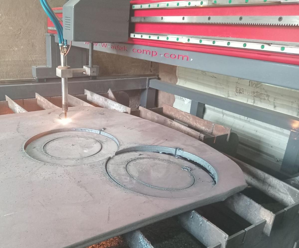 سی ان سی cnc هوا گاز هوابرش و پلاسما|ماشین‌آلات صنعتی|رباط‌کریم, |دیوار