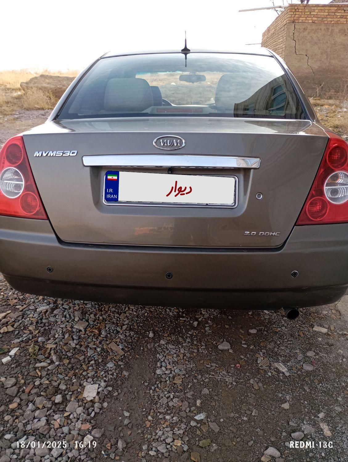 ام‌وی‌ام 530، مدل ۱۳۹۱|خودرو سواری و وانت|ارومیه, |دیوار