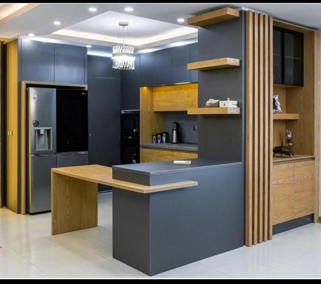 درچوبی کابینت کمد دیواری همراه با ضمانت نامه کتبی|مصالح و تجهیزات ساختمان|کاشان, مفتح|دیوار