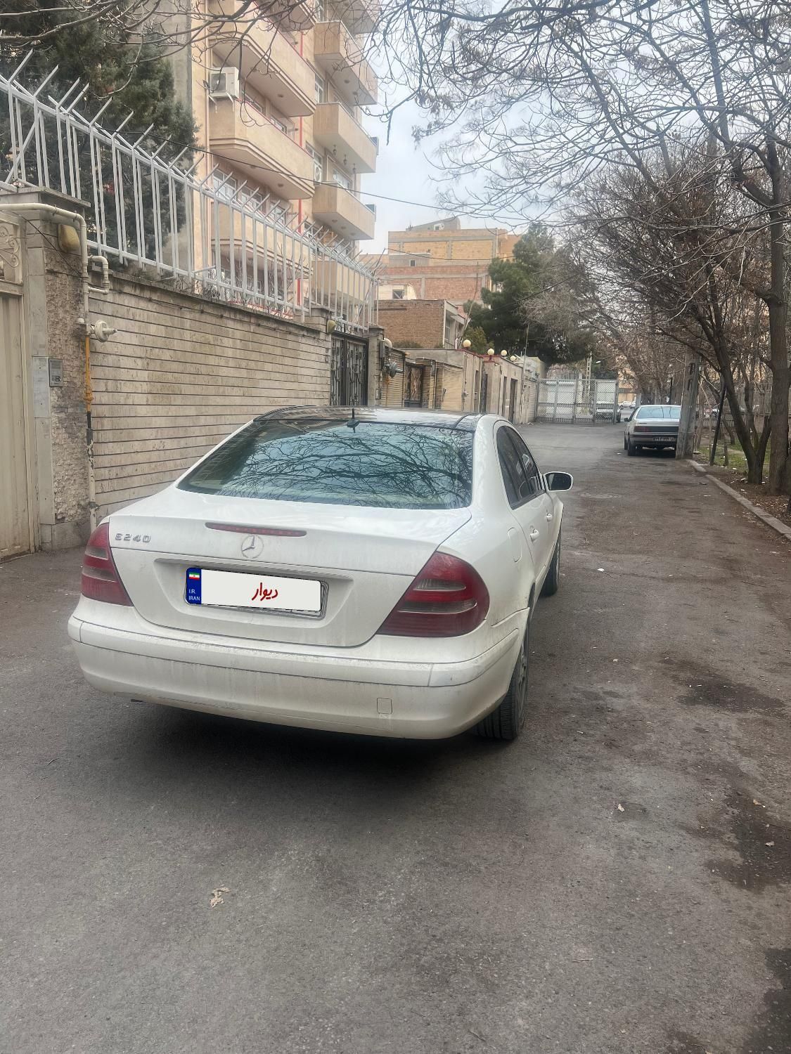بنز کلاس E E240 اتوماتیک، مدل ۲۰۰۳ سقف پانا|خودرو سواری و وانت|تبریز, |دیوار