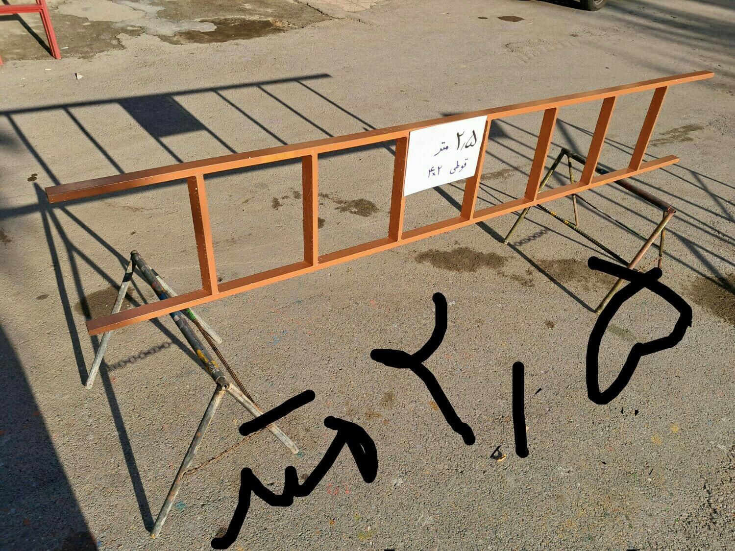 پله (نردبان)آهنی از ۲ تا ۶ متر|ابزارآلات|کرمانشاه, |دیوار