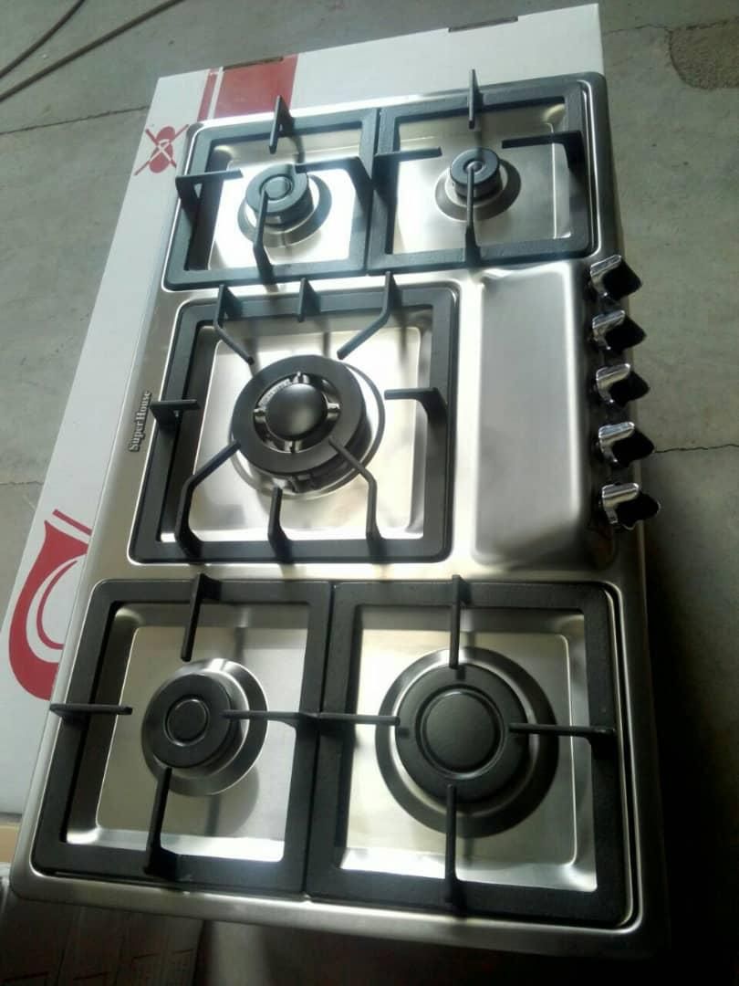 اجاق گاز رومیزی صفحه استیل & شیشه ای|اجاق گاز و لوازم برقی پختوپز|پیشوا, |دیوار