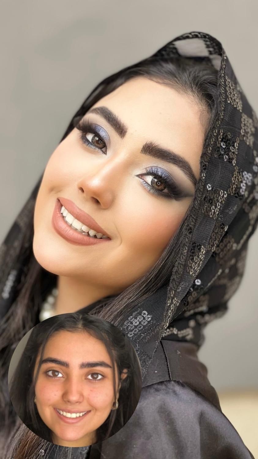میکاپ و شنیون عروس و همراهی /آموزش میکاپ|خدمات آرایشگری و زیبایی|مشهد, وکیل‌آباد|دیوار