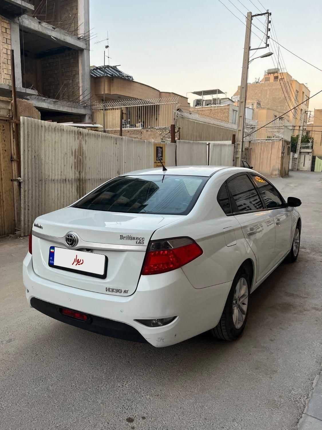 برلیانس H330 اتوماتیک 1650cc، مدل ۱۳۹۷|خودرو سواری و وانت|اصفهان, سیچان|دیوار