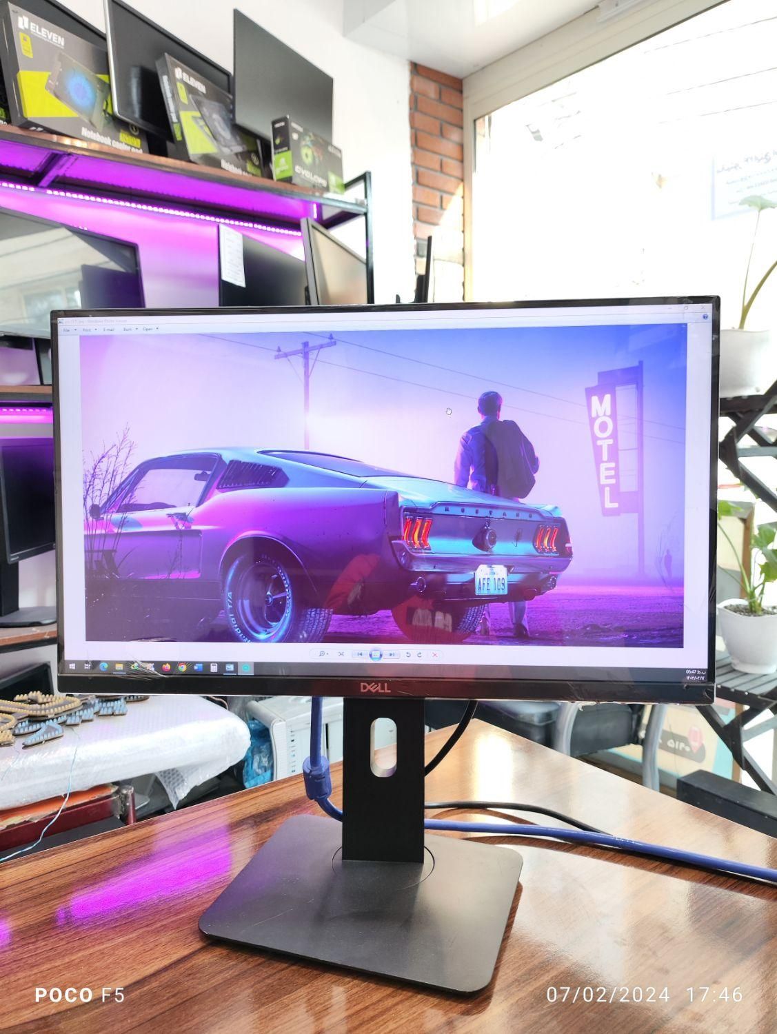 مانیتور ۲۲ اینچ فریم لس دل dell 2219h|قطعات و لوازم جانبی رایانه|بجنورد, |دیوار