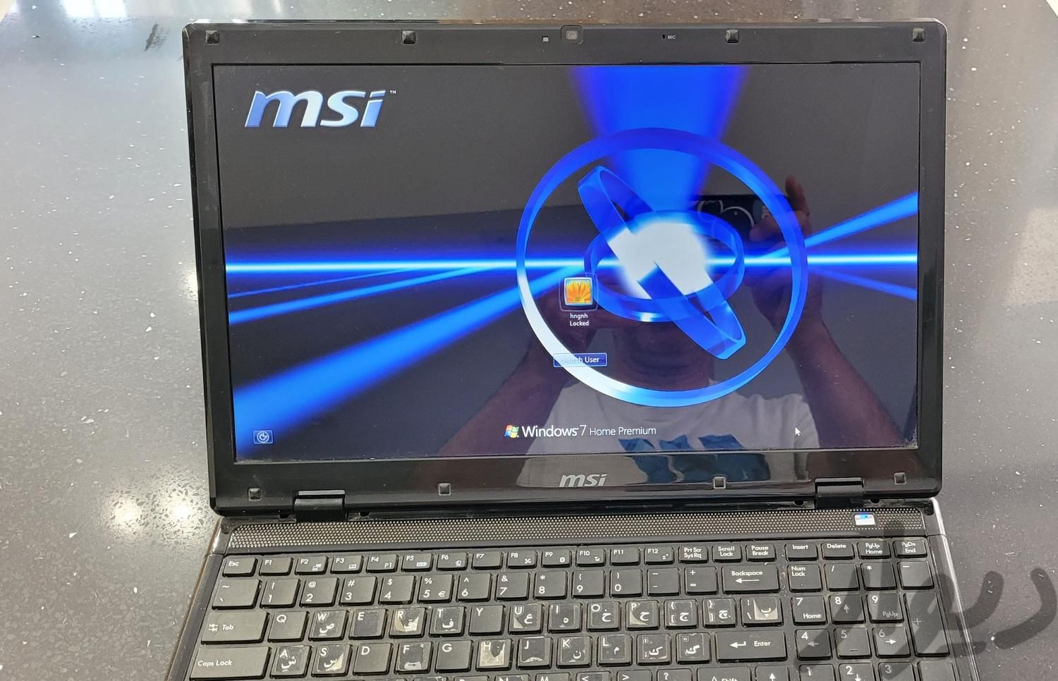 لپ تاپ MSI A6200 در حد نو core i5|رایانه همراه|تهران, امانیه|دیوار