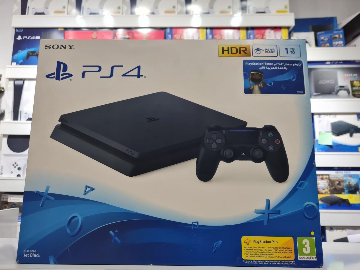 پلی استیشن 4 اسلیم ۱ ترابایت ۲۲۱۶ ps4 باگارانتی|کنسول، بازی ویدئویی و آنلاین|تهران, شهرک غرب|دیوار