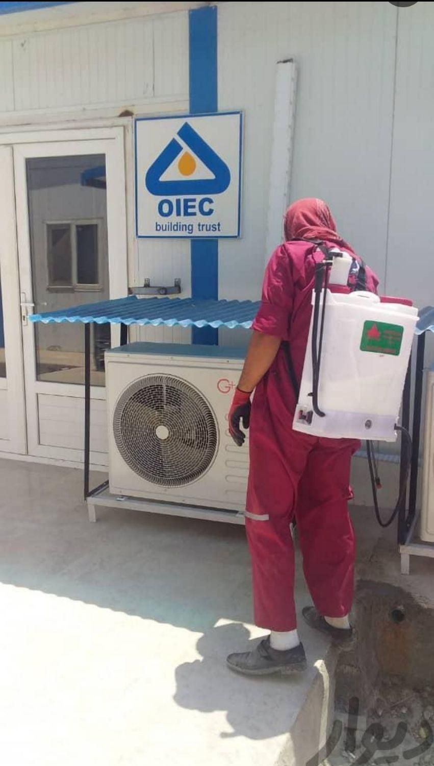 سمپاشی و موریانه زدایی تضمینی امیدیه|خدمات نظافت|امیدیه, |دیوار