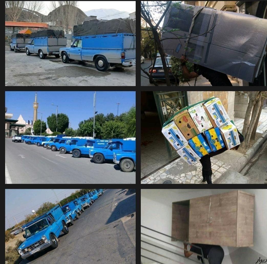 باربری تخلیه بار جابجایی اثاث منزل کاشان تک|خدمات حمل و نقل|کاشان, |دیوار