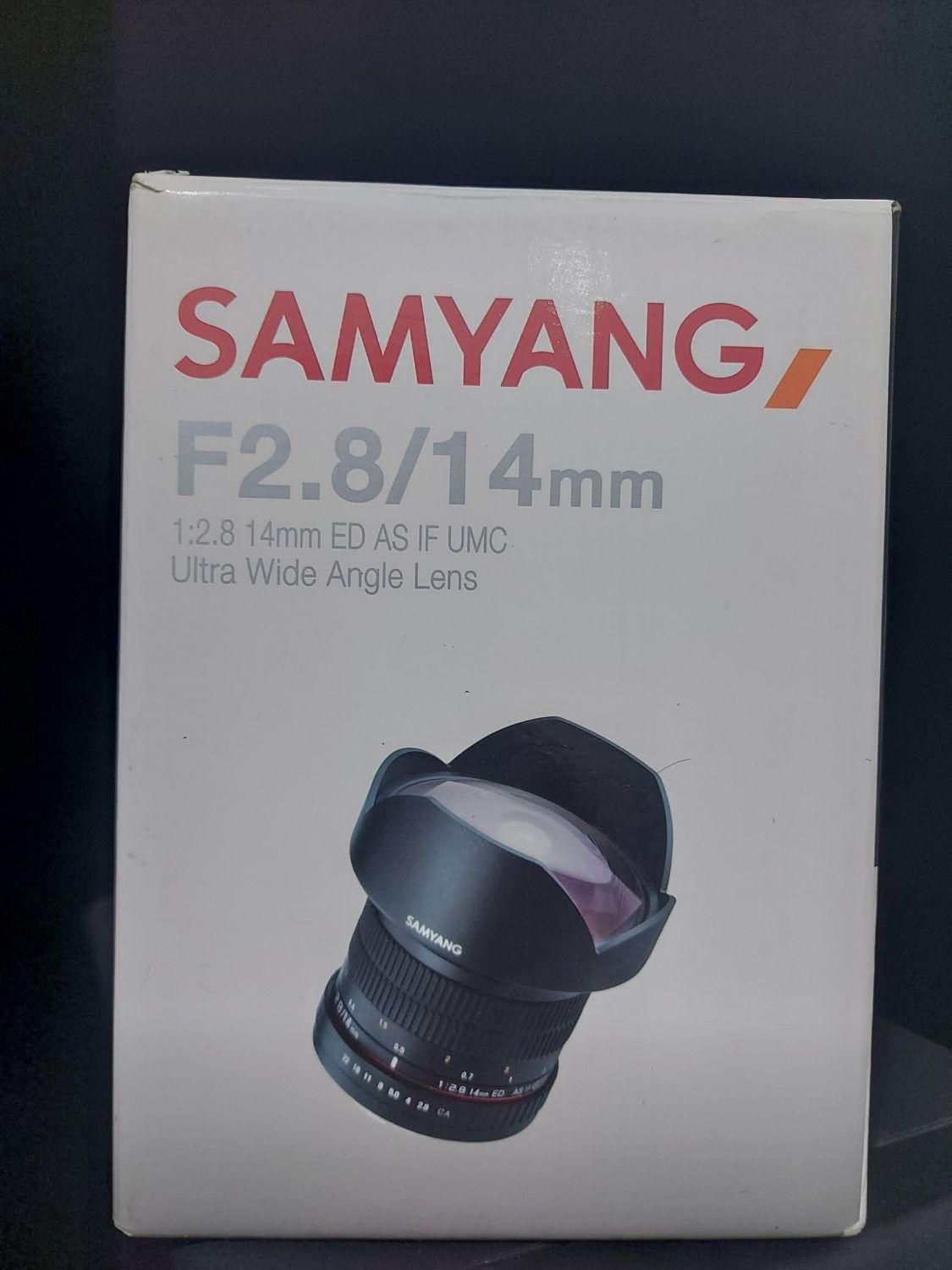 لنز الترا واید سامیانگ   Samyang  wide 14mm F2.8|دوربین عکاسی و فیلم‌برداری|تهران, سهروردی|دیوار