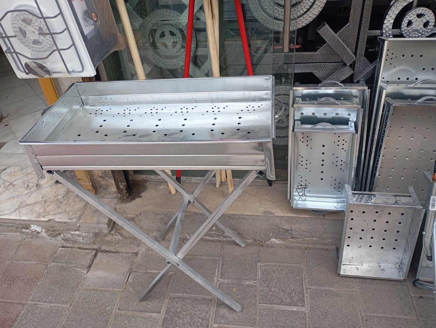 کباب پز منقل ذغالی سیخ کباب جوجه و جگر|کوهنوردی و کمپینگ|مشهد, شهید هاشمی نژاد|دیوار