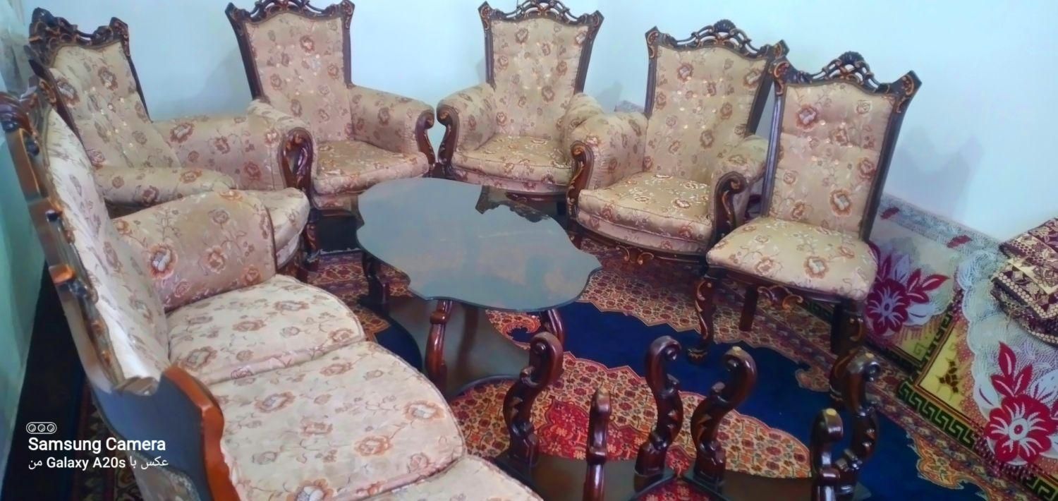 مبل ۸نفره|مبلمان خانگی و میز عسلی|رامسر, |دیوار