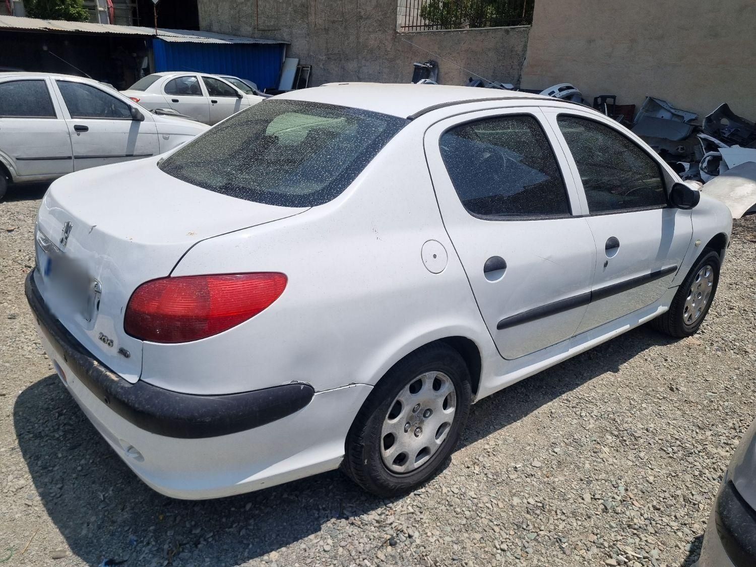 پژو 206 SD V2، مدل ۱۳۹۱|خودرو سواری و وانت|کرج, کوی کارمندان جنوبی|دیوار