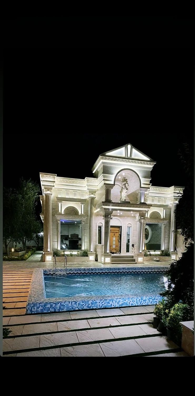 عمارت آتون|اجارهٔ کوتاه‌مدت ویلا و باغ|کرج, فاز ۲ مهرشهر|دیوار