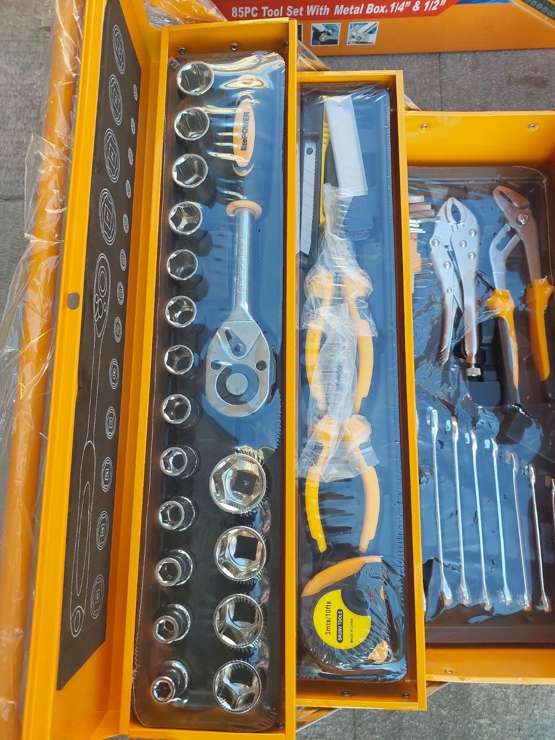 جعبه ابزار کامل ۸۵تیکه تکنولوژ ژاپن جعبه اچار بکس|ابزارآلات|شیراز, بازار|دیوار