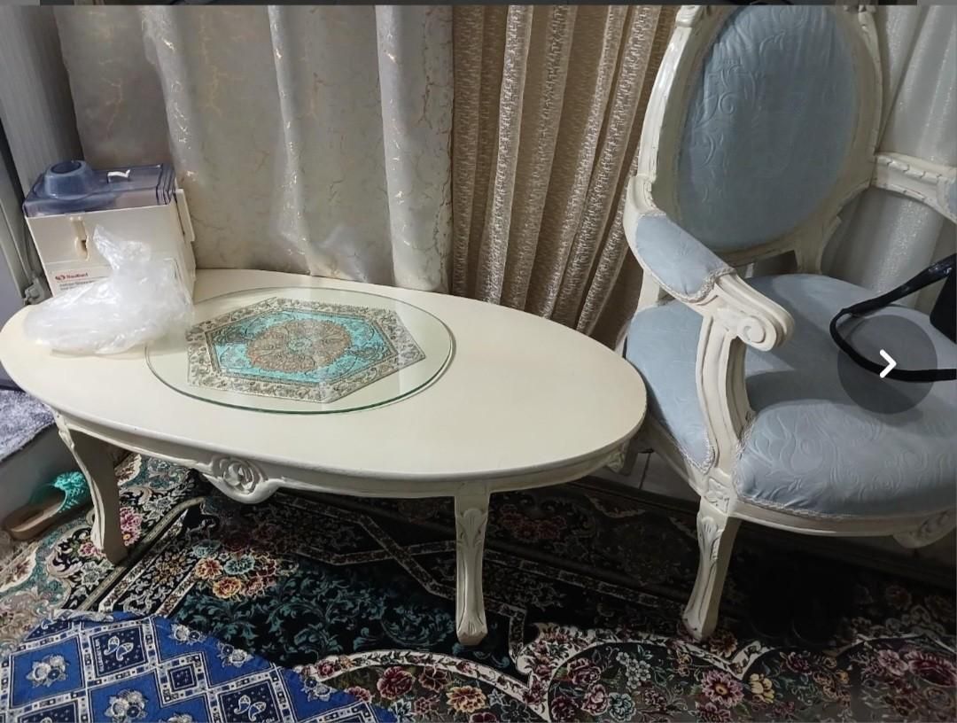 مبل فرهی ۵گل متوسط چوب راش۹نفره|مبلمان خانگی و میز عسلی|تهران, زهتابی|دیوار