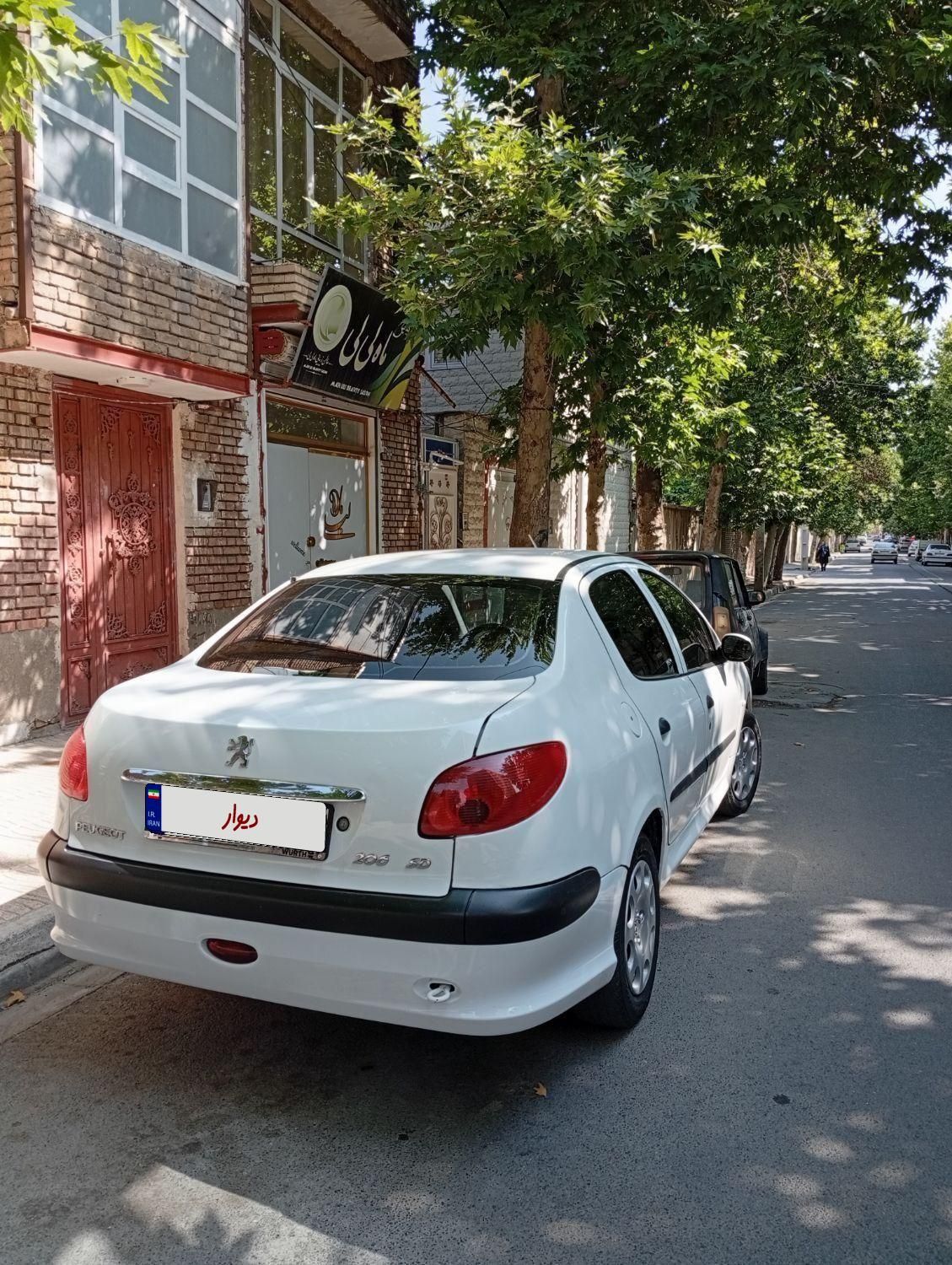 پژو 206 SD V8، مدل ۱۳۹۵|خودرو سواری و وانت|ارومیه, |دیوار
