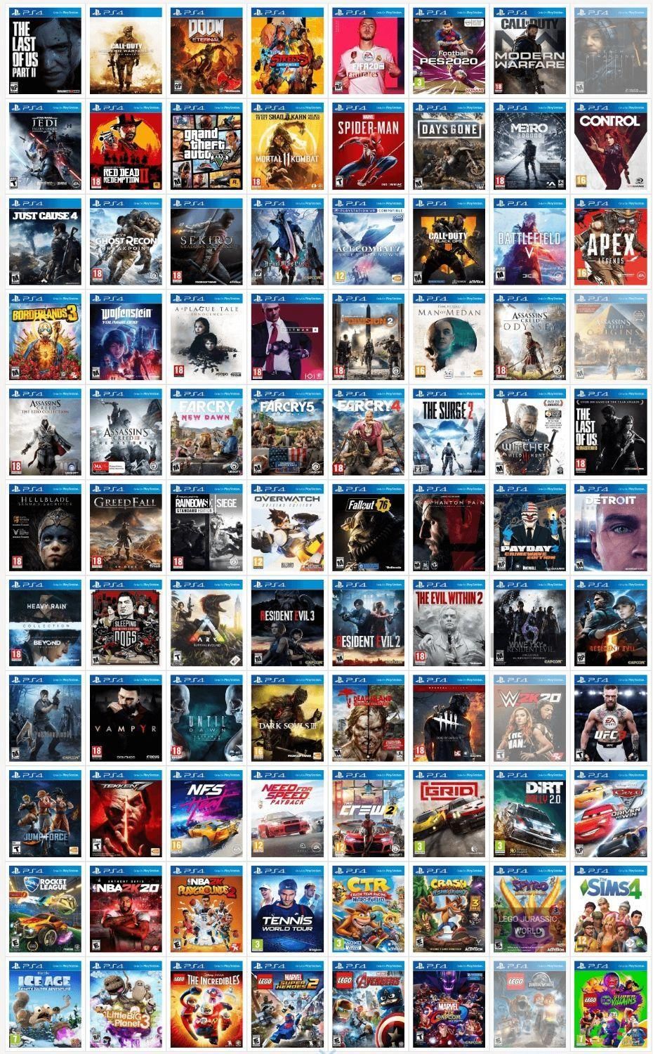 فروش بازی ps4 و ps5 و xbox اکانتی و کپی‌ خور جدید|کنسول، بازی ویدئویی و آنلاین|مشهد, هنرور|دیوار