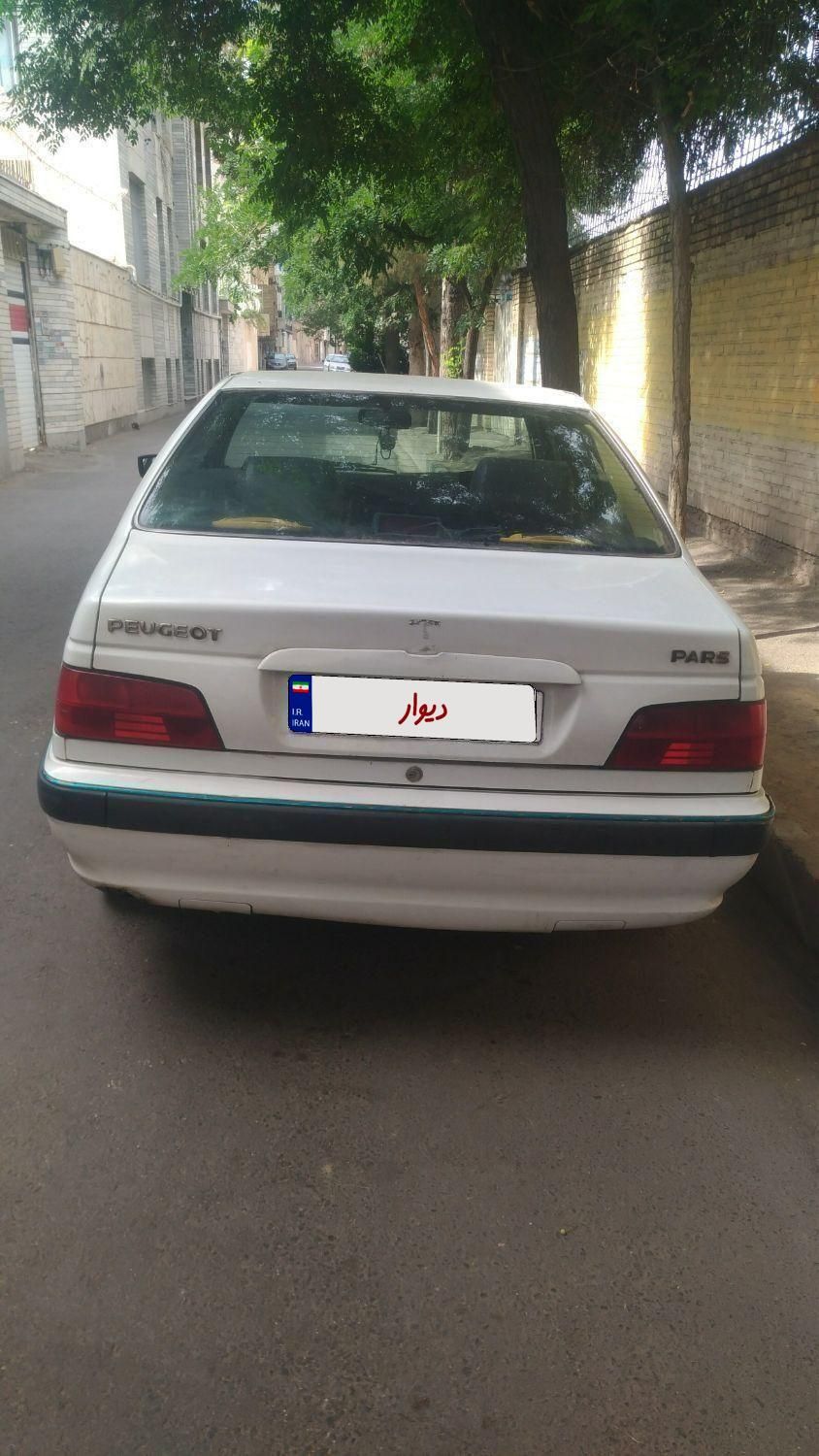 پژو پارس ساده، مدل ۱۳۸۷|خودرو سواری و وانت|مشهد, پروین اعتصامی|دیوار