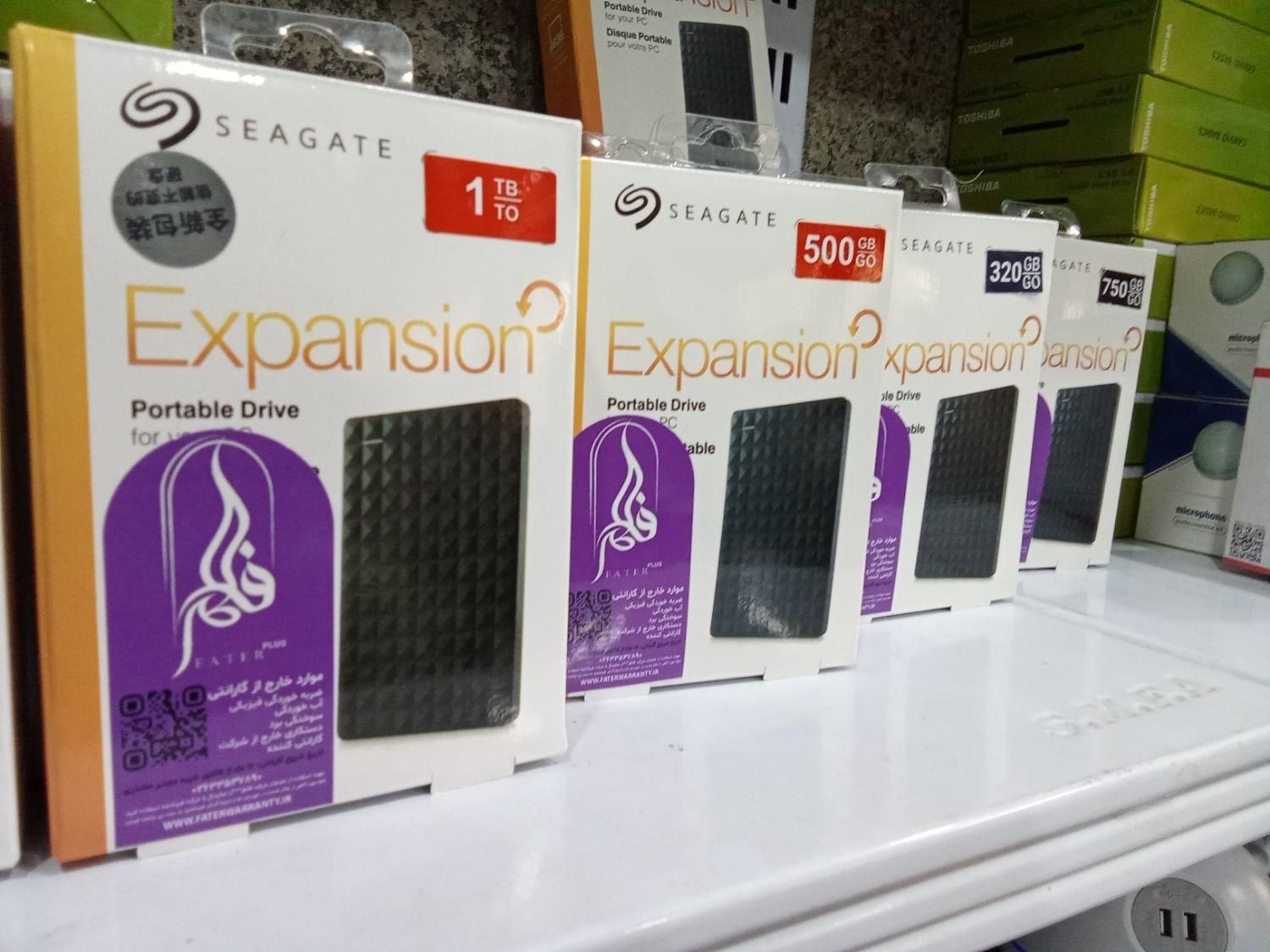 هارد دیسک اکسترنال Seagate Expansion|قطعات و لوازم جانبی رایانه|کرج, گلشهر|دیوار