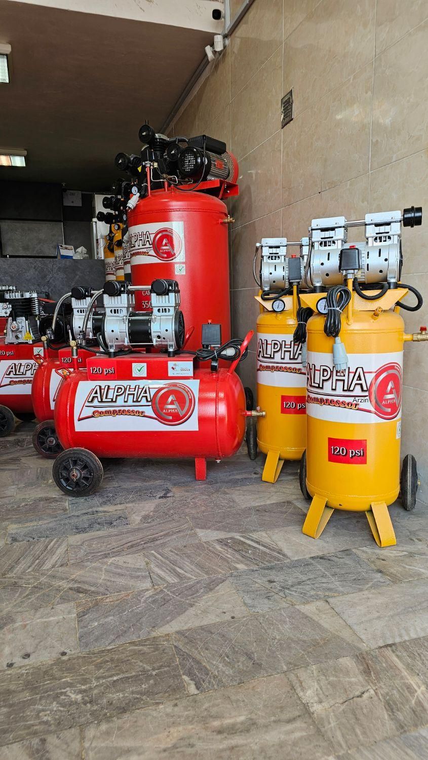 پمپ باد و کمپرسور ۷۵۰ وات( کم صدا )سایلنت|ماشینآلات صنعتی|تهران, دولتخواه جنوبی|دیوار