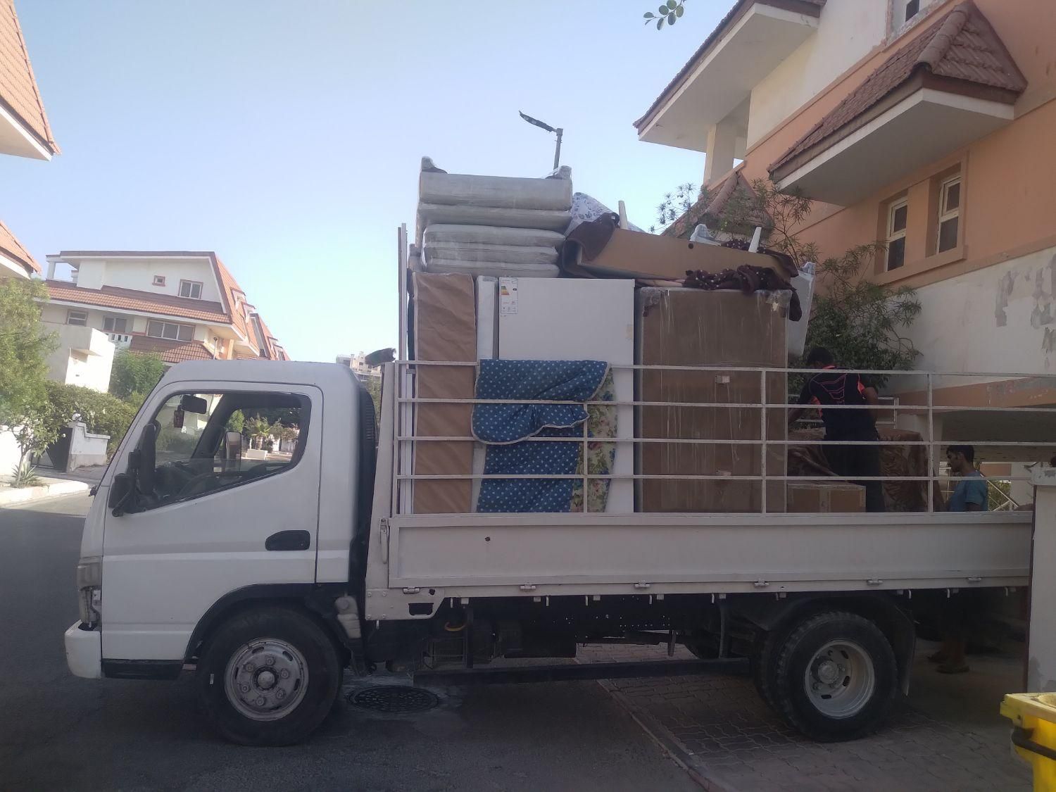 باربری کیش حمل بار اثاثیه منزل مبلمان ششچرخ بزرگ|خدمات حمل و نقل|کیش, |دیوار