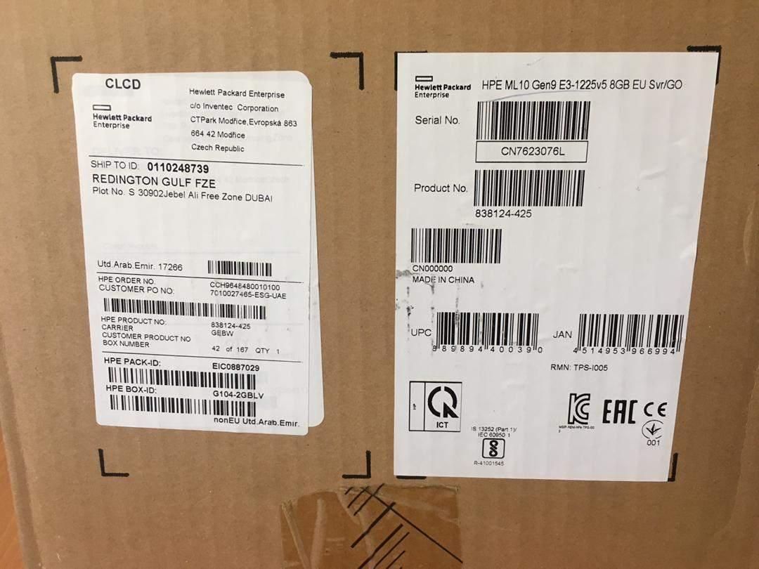 فروش سرور HPE ML10 G9 در حد نو|رایانه رومیزی|تهران, سوهانک|دیوار