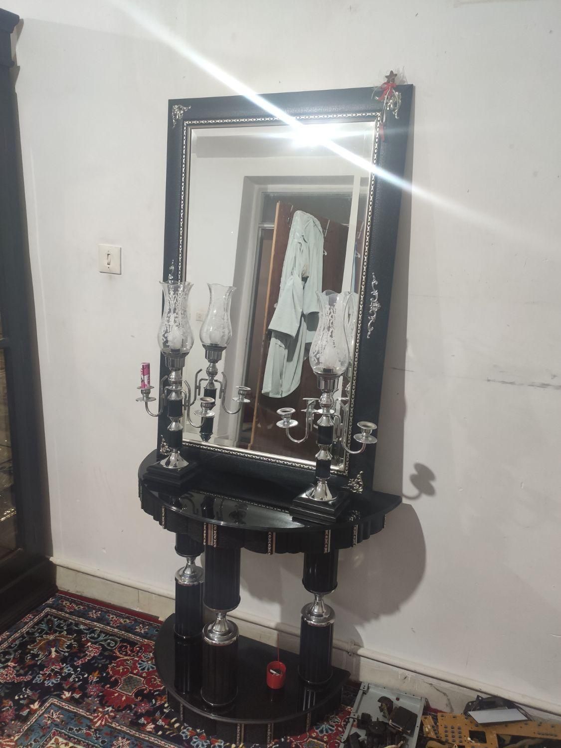 آینه شمعدان|آینه|خمین, |دیوار