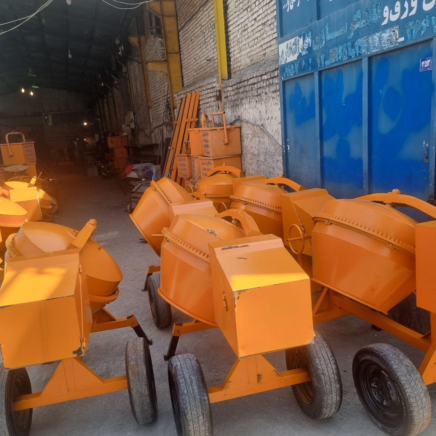 تولید میکسر و بتونیر ملات ساز خلاصه بتن|ماشین‌آلات صنعتی|مشهد, توس (بلوار توس)|دیوار