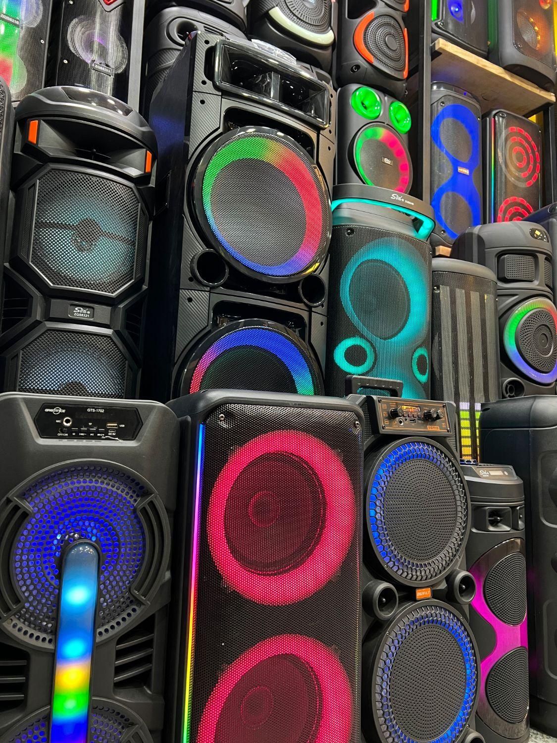 اسپیکر بلوتوثی Party Box میکروفون وایرلس+گارانتی|سیستم صوتی خانگی|کرج, گوهردشت|دیوار