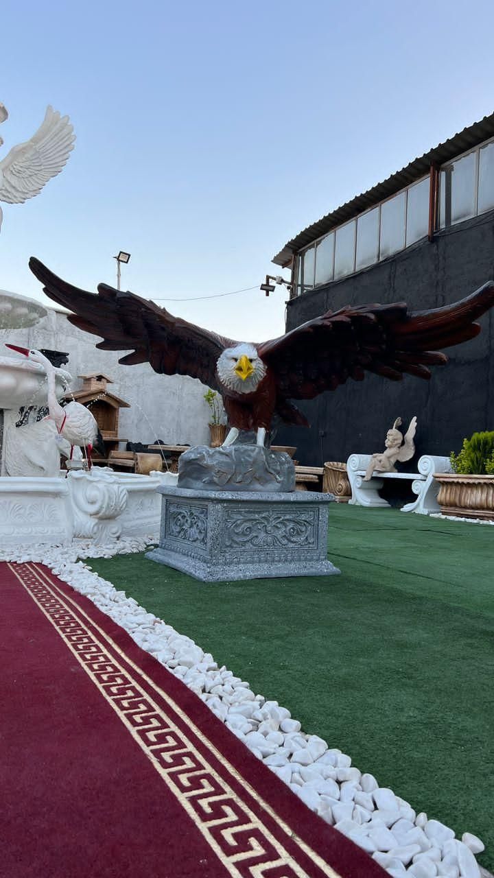 مجسمه عقاب تندیس آبنما گلدان فایبرگلاس المان فرشته|مصالح و تجهیزات ساختمان|تهران, شهرک دانشگاه|دیوار