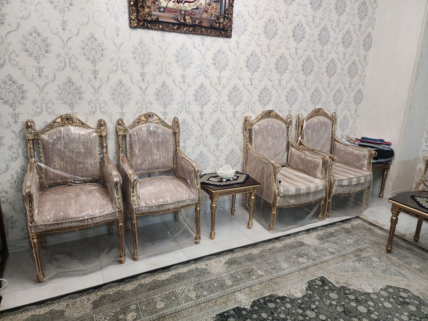 سرویس مبلمان و ناهار خوری فرانسوی|مبلمان خانگی و میز عسلی|تهران, جنت‌آباد شمالی|دیوار