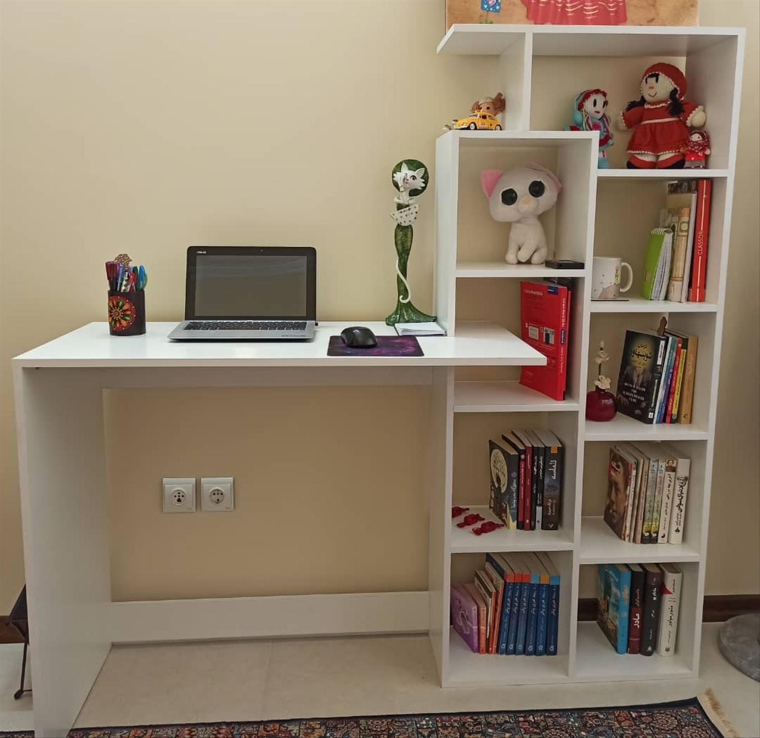 میز تحریر کتابخانه دار مدل*پریا*|میز تحریر و کامپیوتر|اصفهان, طامه|دیوار