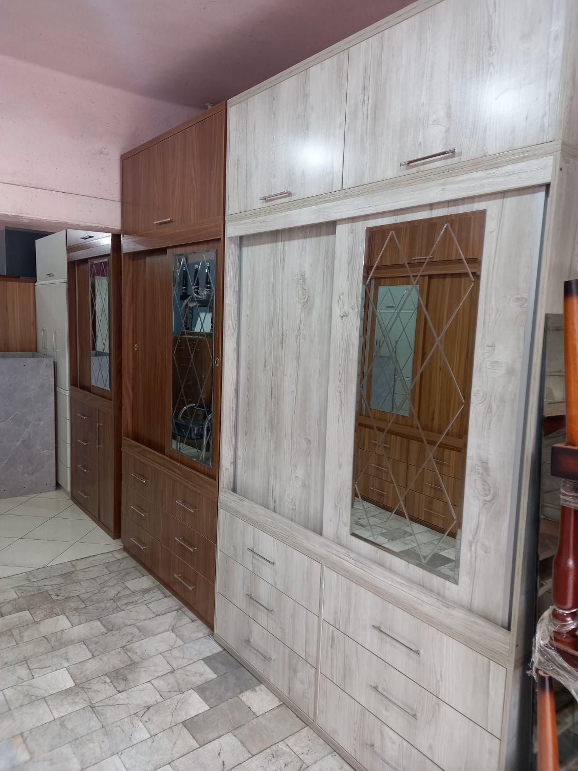 کمد۳تیکه|جاکفشی، کمد، دراور|قزوین, |دیوار