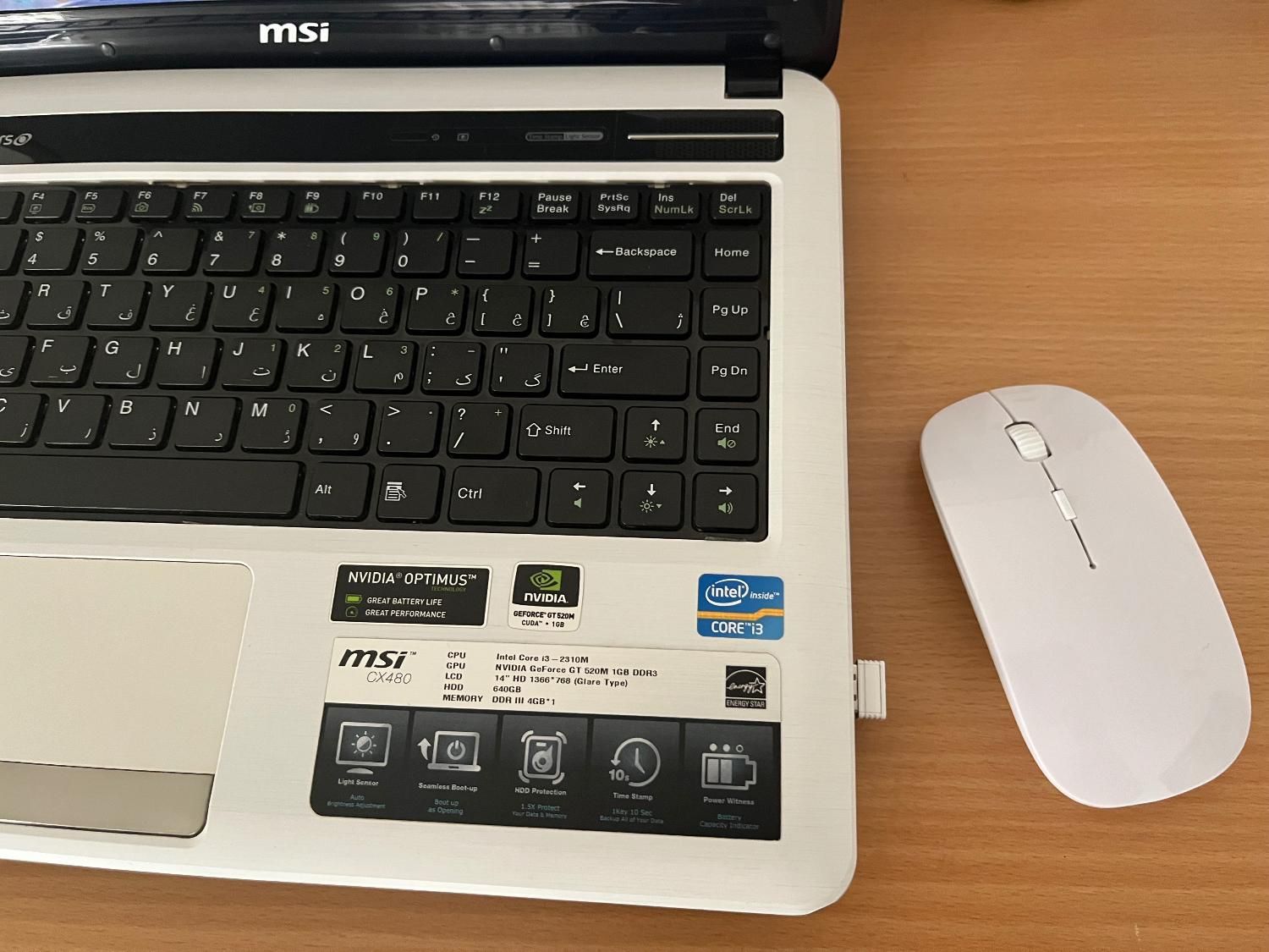 Laptop msi CX480 14HD|رایانه همراه|تهران, امیریه|دیوار