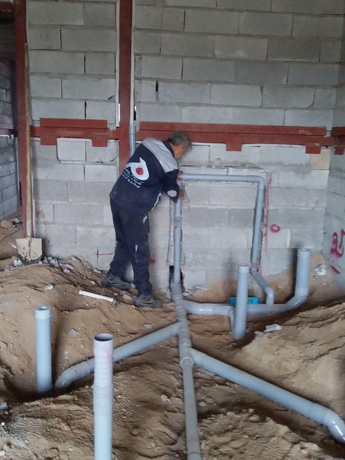 خدمات لوله کشی لوله کش آب و فاضلاب|خدمات پیشه و مهارت|قم, نیروگاه|دیوار