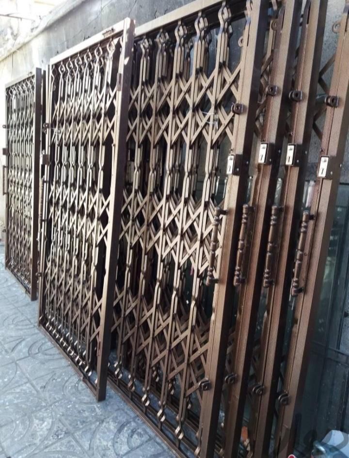 حفاظ پنجره درب آکاردئونی ضدسرقت|مصالح و تجهیزات ساختمان|مشهد, شهرک رازی (شهرک غرب)|دیوار