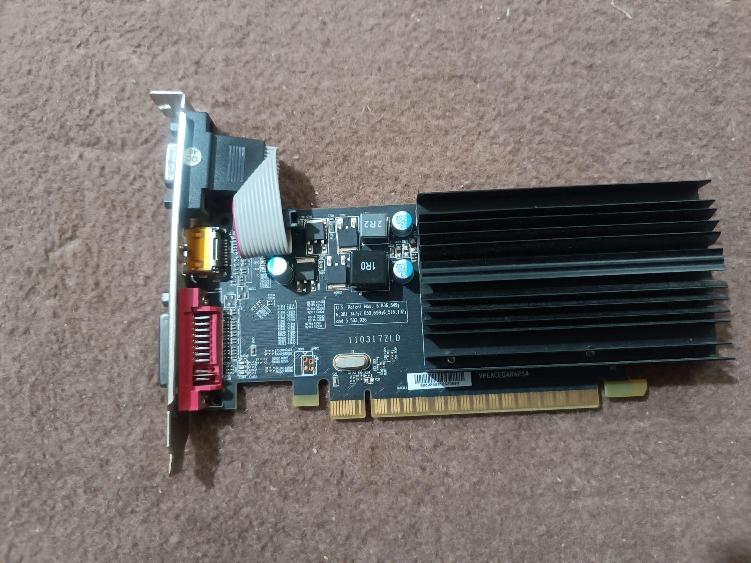 گرافیک یک گیگ DDR 3 128|قطعات و لوازم جانبی رایانه|رباط‌کریم, |دیوار