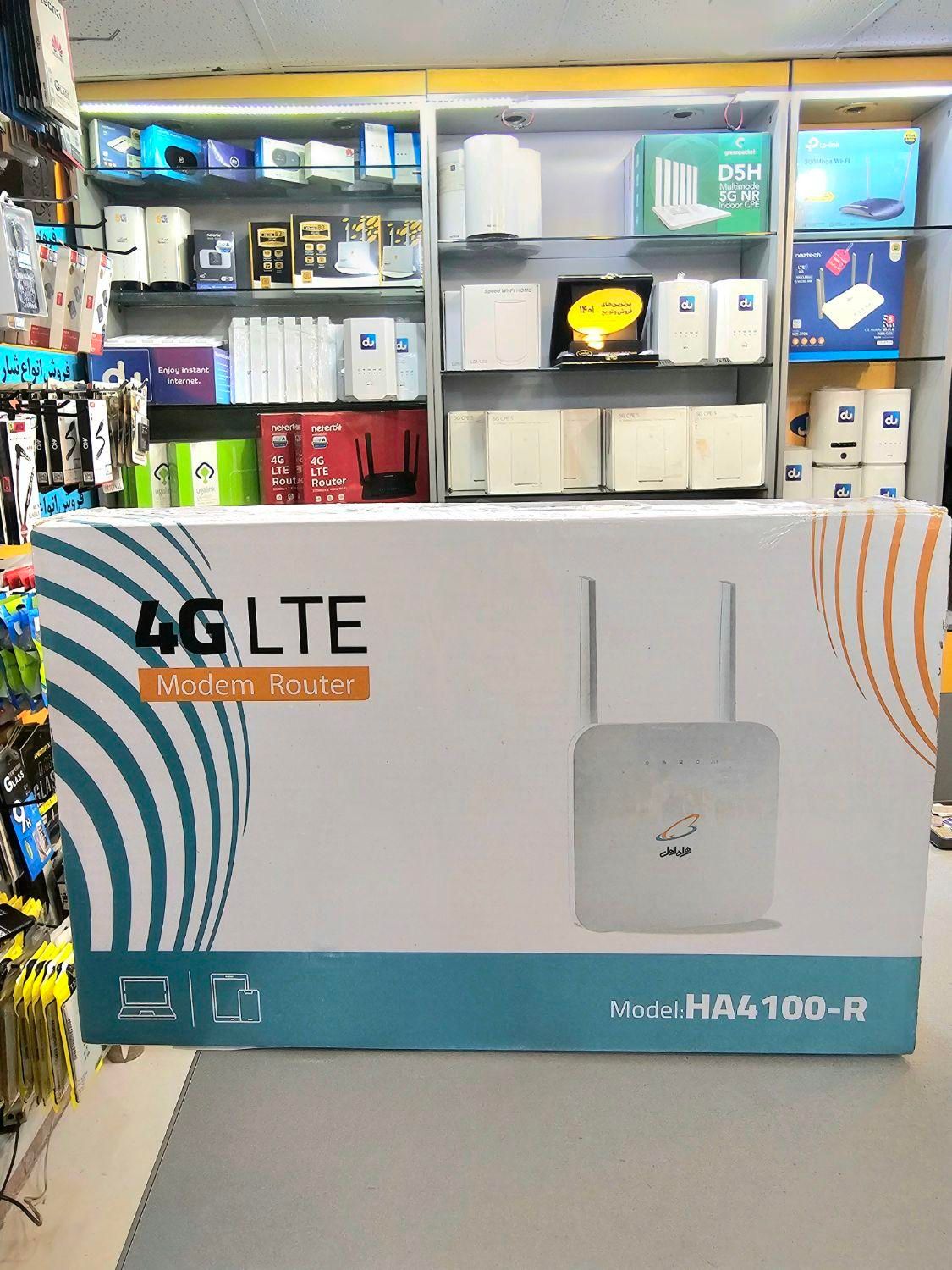 مودم 4G همراه اول مدل HA4100 با 70 گیگ نت یکساله|مودم و تجهیزات شبکه|مشهد, شهرک رازی (شهرک غرب)|دیوار