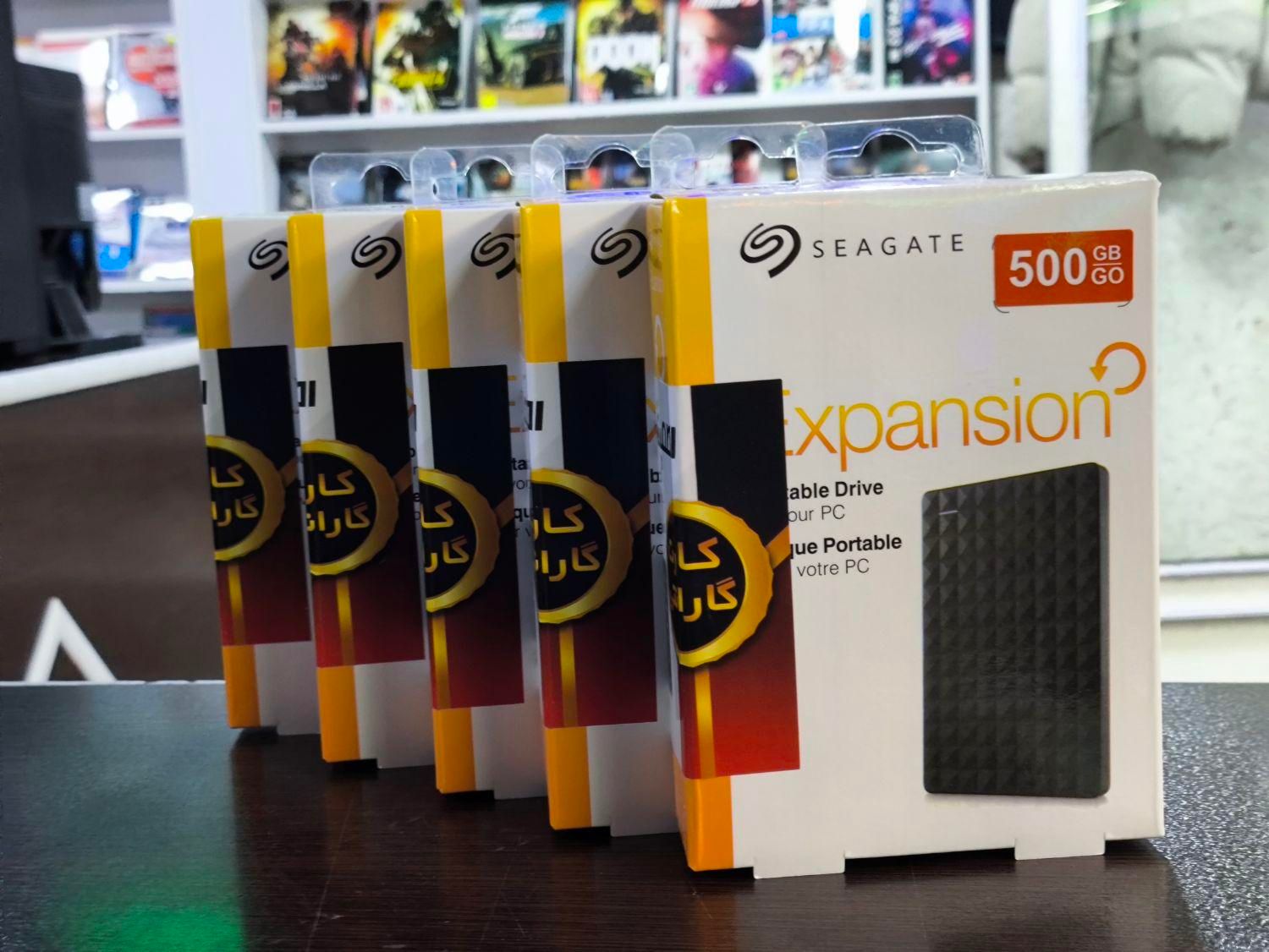 هارد اکسترنالSEAGATE 500 G شرکتی|قطعات و لوازم جانبی رایانه|قزوین, |دیوار