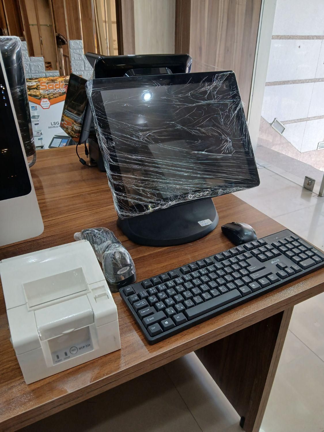 صندوق فروشگاهی لمسی هانسیس مدل pos4530|فروشگاه و مغازه|خرمآباد, |دیوار