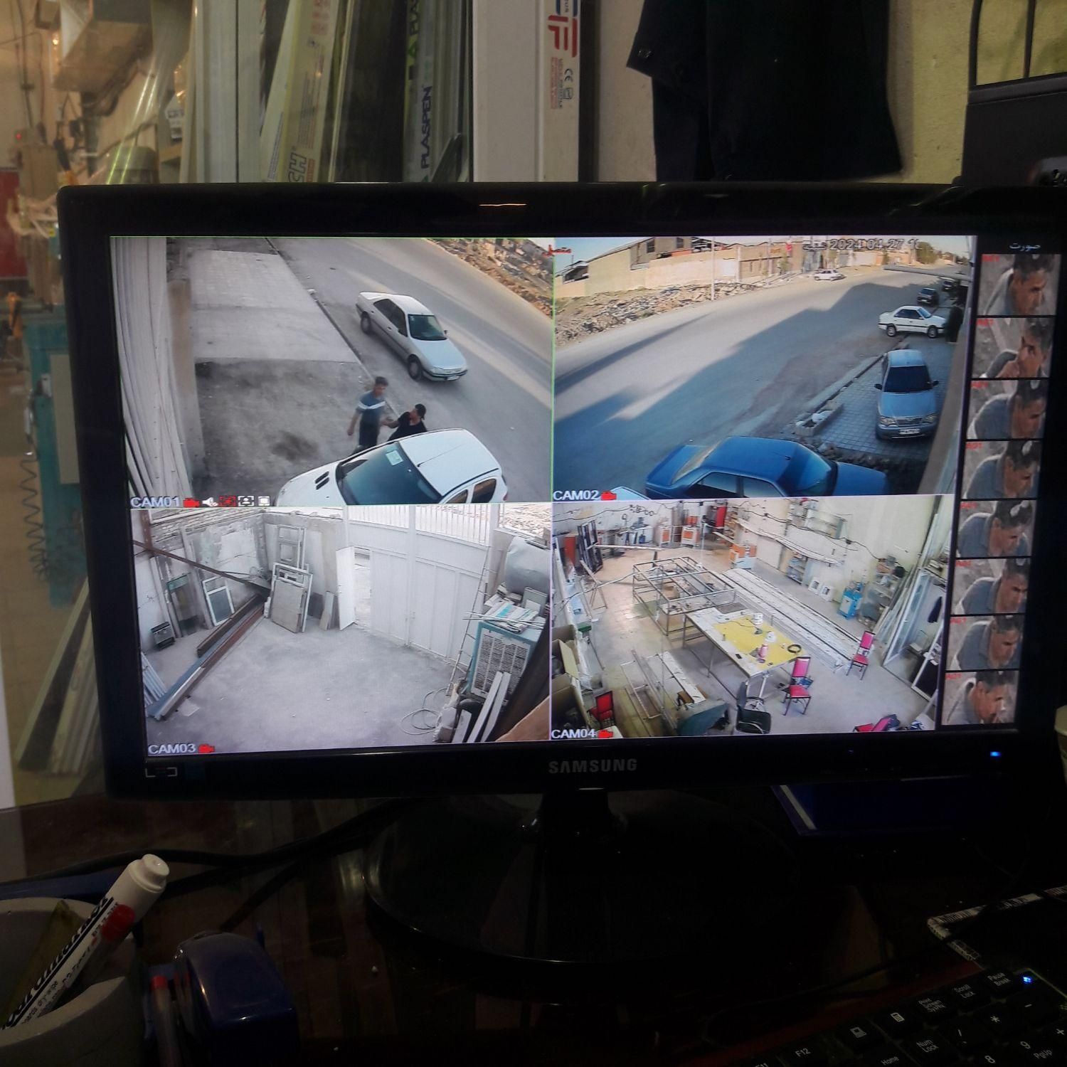 دستگاه و دوربین مداربسته HD و IP|دوربین مداربسته|قم, هفت تیر|دیوار