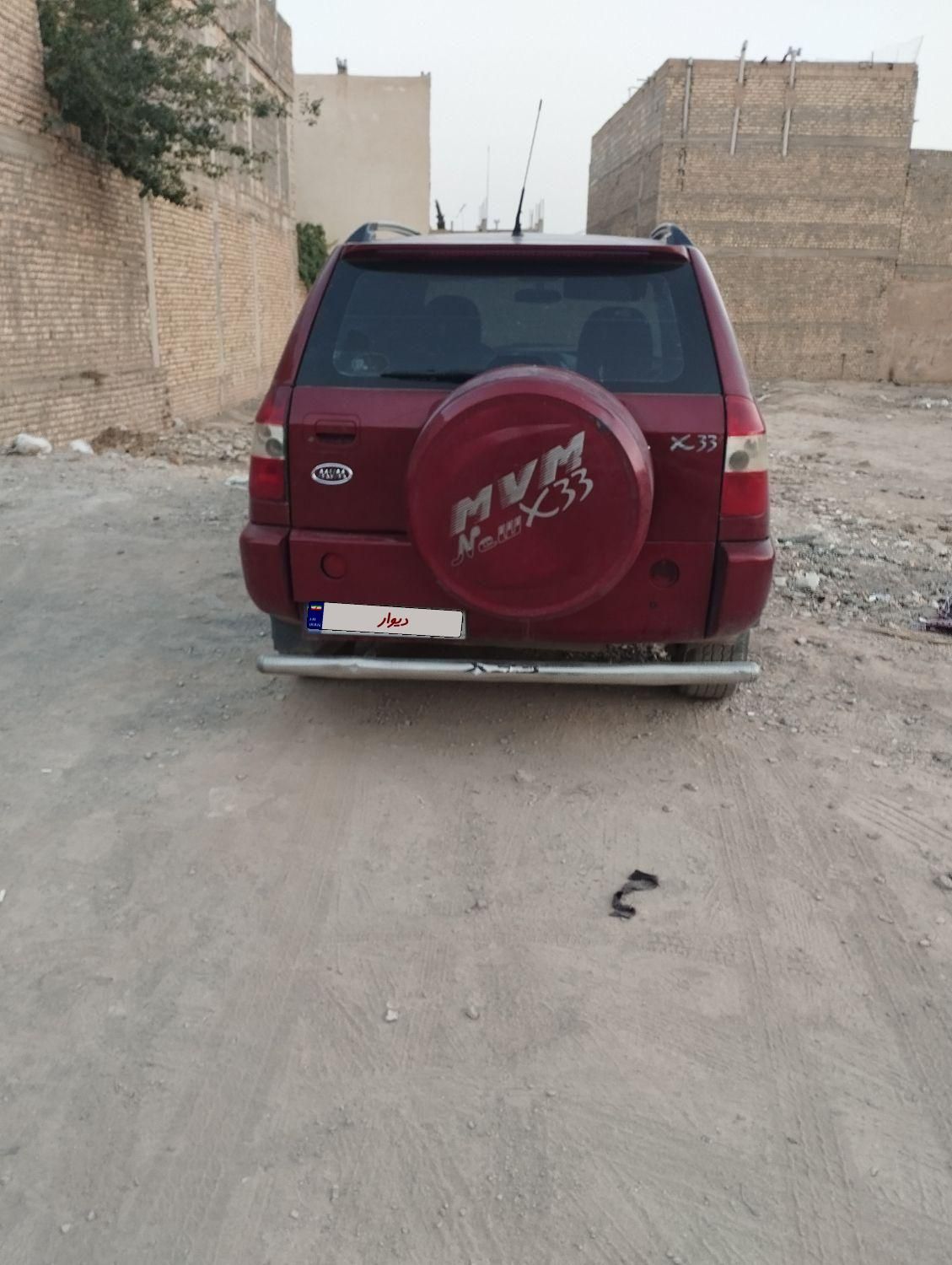 ام وی ام. x33 بدون رنگ|خودرو سواری و وانت|نجف‌آباد, کهریزسنگ|دیوار