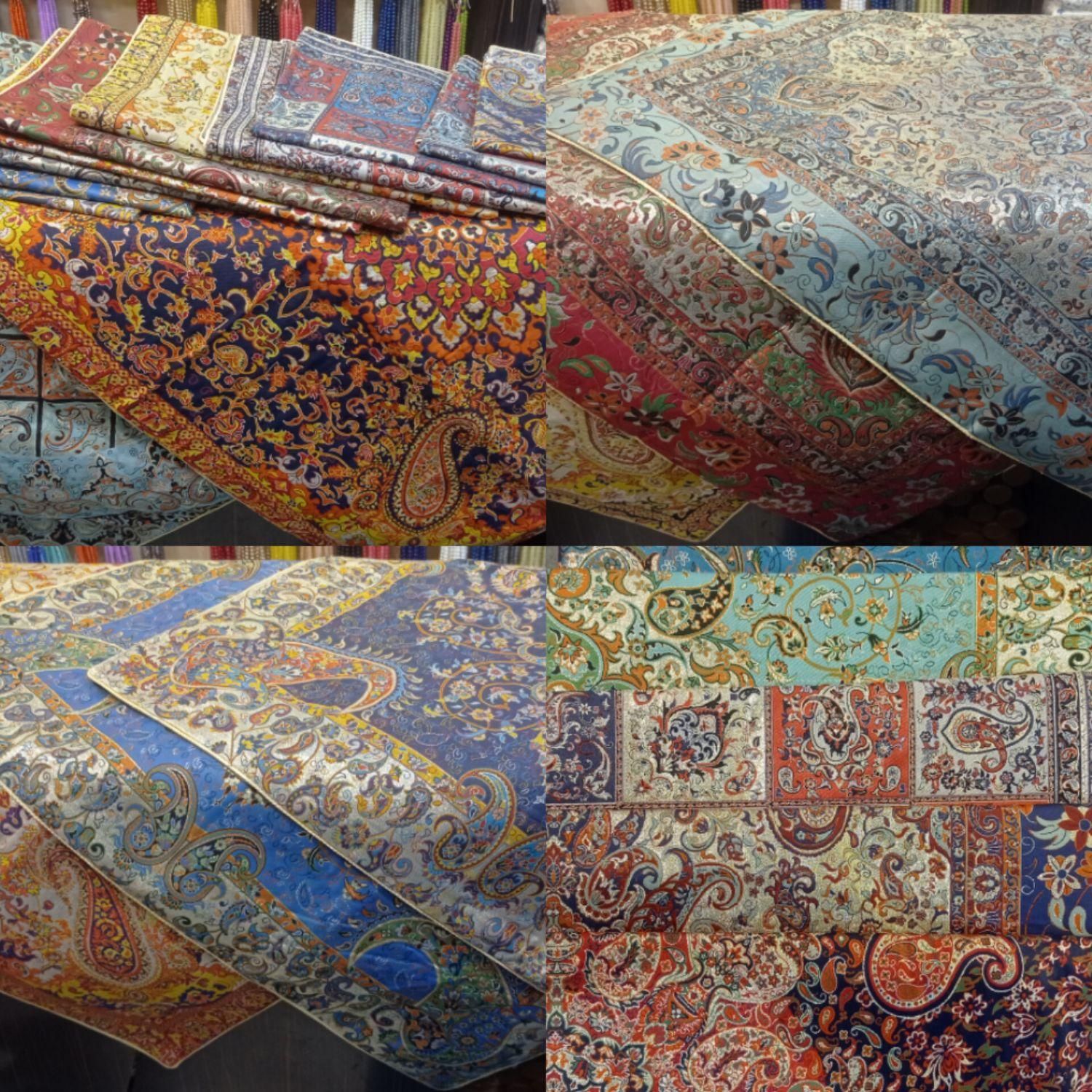 رومیزی ترمه هخامنش ،اعلا ،خاتم|پرده، رانر، رومیزی|مشهد, سپاد|دیوار