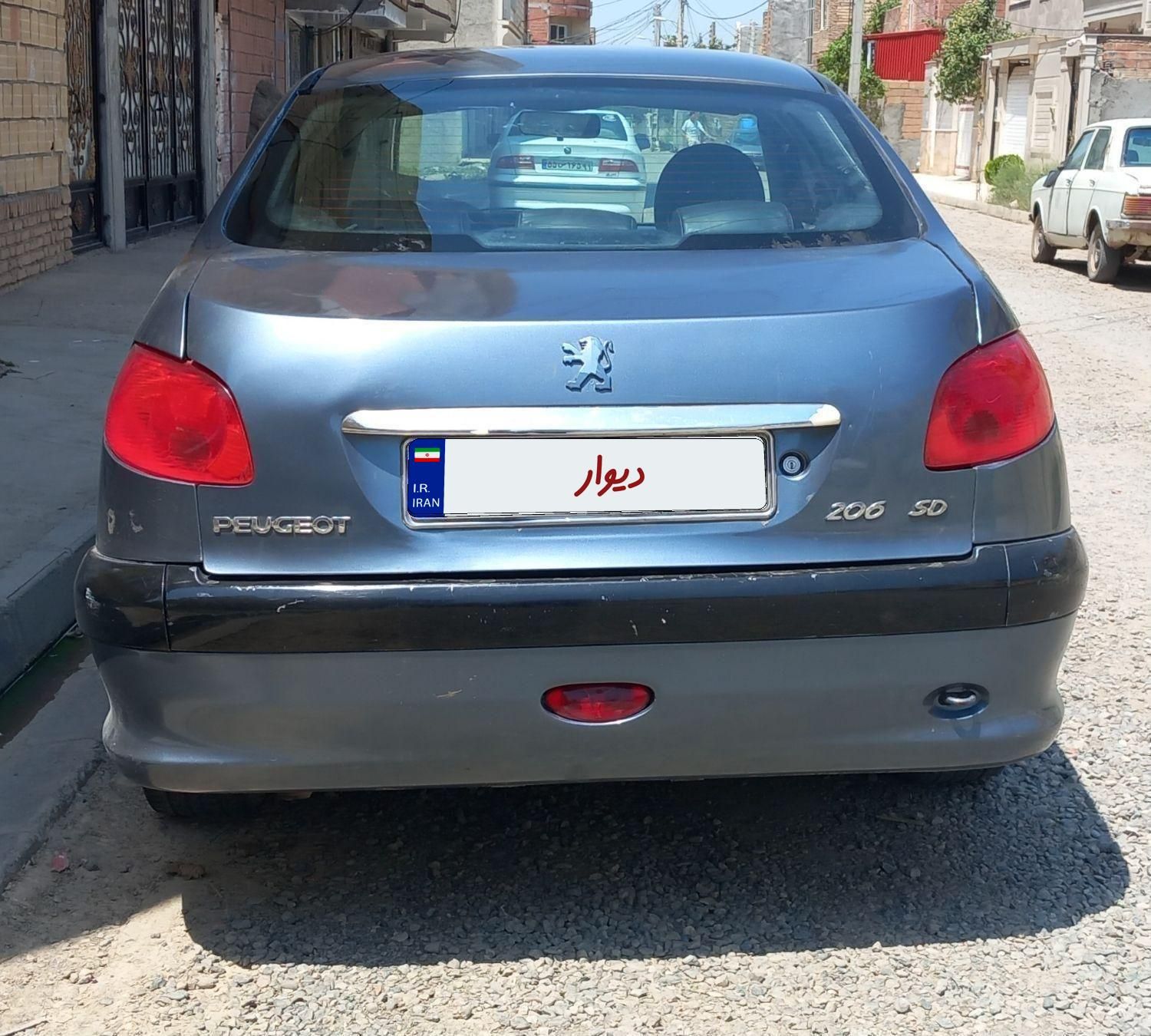 پژو۲۰۶|خودرو سواری و وانت|پارس‌آباد, |دیوار
