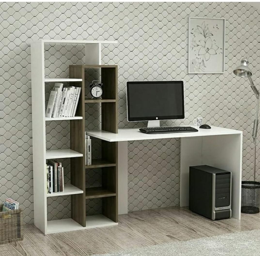 میز تحریر و کتابخانه طرح سام|میز تحریر و کامپیوتر|شیراز, تندگویان|دیوار