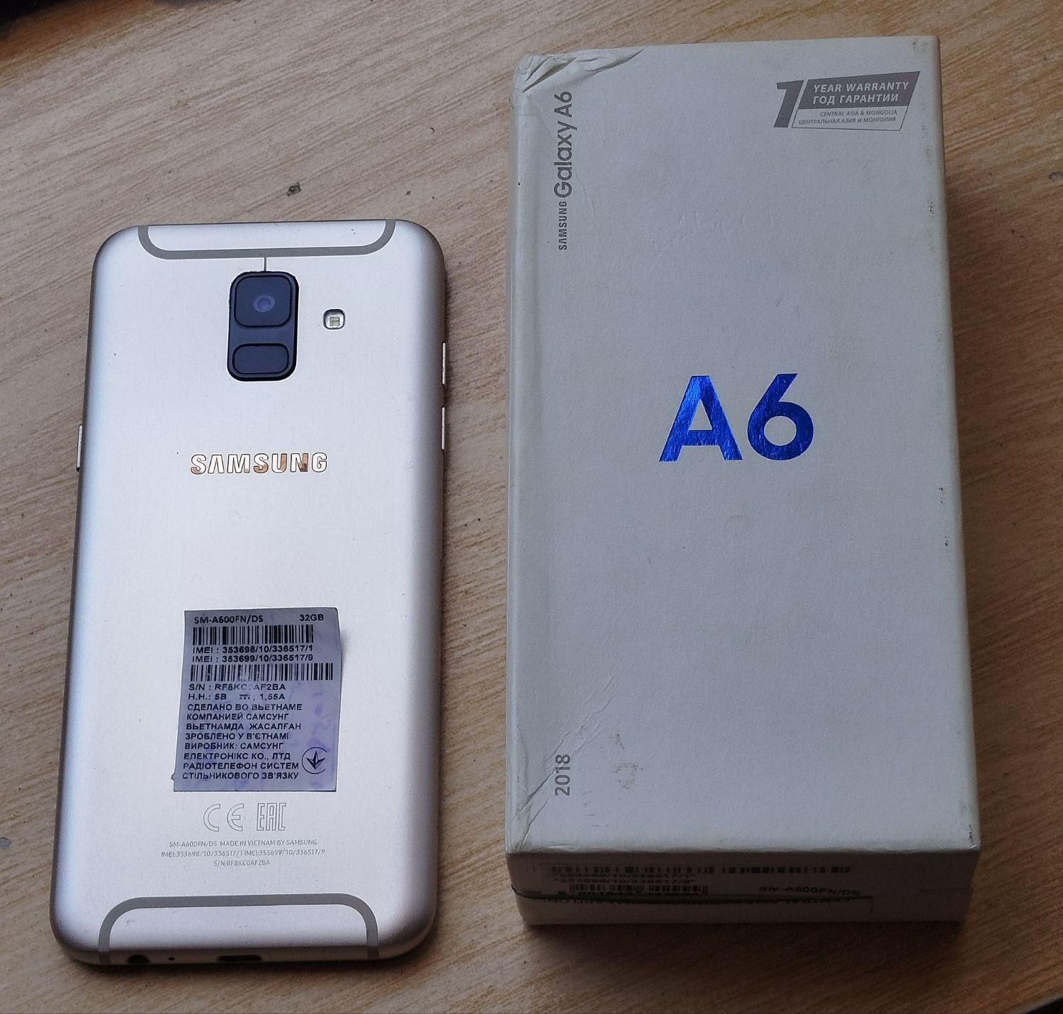 سامسونگ Galaxy A6 (2018) با حافظهٔ ۳۲ گیگابایت|موبایل|مرودشت, ژیان|دیوار