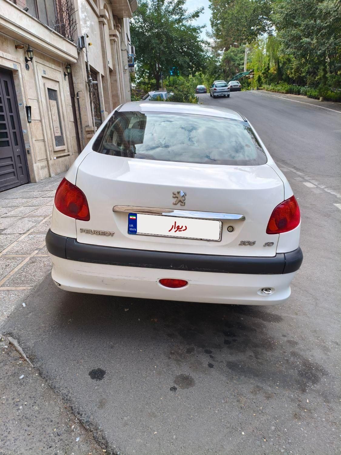 206 SD V8|خودرو سواری و وانت|تهران, پاسداران|دیوار