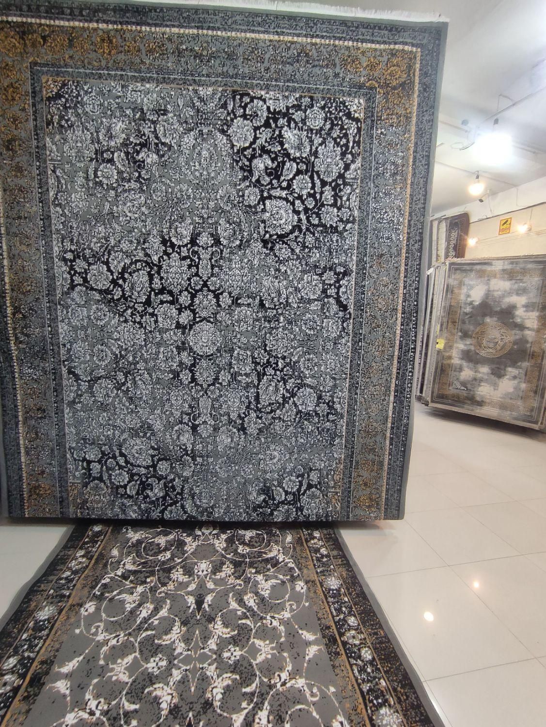 فرش ۹متری زرکوب *سایزبندی کامل ۶و۹و۱۲متری وقالیچه*|فرش|مشهد, ایثارگران|دیوار